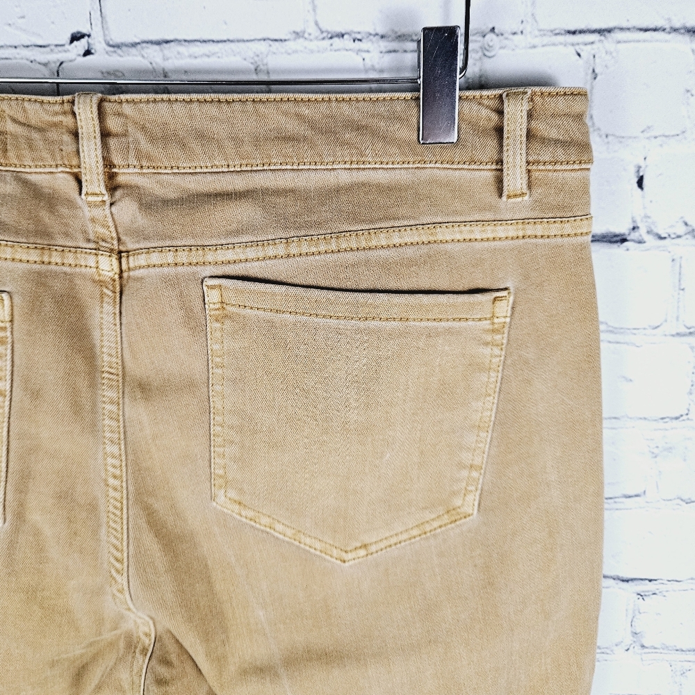 J. JILL | Boyfriend straight leg stretch denim ankle jeans